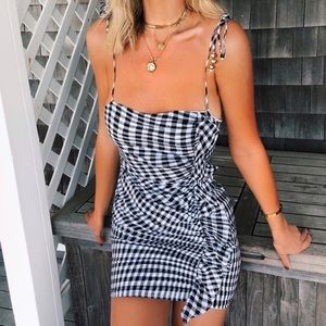 Sabo Skirt Gingham mini dress